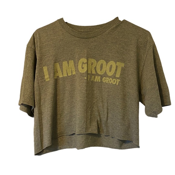 Marvel Tops - I AM GROOT crop top